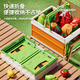 Xinshite (XST) Fruchtschnitt Le schaltbar geschnitten Durian Simulation Küchenspielzeug Dine Cooking Girls Spielzeug Geburtstagsgeschenk