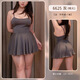 Feimu großer sexy und interessanter Dessousuniformpyjamas-Paar stimuliert High-End-Angriffsgeschwindigkeit Battle Battle Robe JK Hip Rock enge Pure Desire 120-160jin [Jin ist gleich 0,5 kg] Tragen Sie (sexy exponierte, ausgesetztes Haufen), 6625 großes Maßstab 2025 neuer Bettzuggeschwindigkeitsgeschwindigkeitsgeschwindigkeitsgeschwindigkeitsgeschwindigkeitsstil in großem Maßstab.