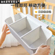 Crib hanging storage hanging basket diaper bedside diaper storage bag dormitory bed hanging bag bed fence storage box cream white partition adjustable