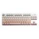 
Logitech K835 wired mechanical keyboard game e-sports keyboard 84 key computer office keyboard personalized pbt keycap for boyfriend K835 sakura keycap [gradient version] single light blue axis