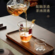Mingguang tea leak glass tea filter stainless steel fine filter tea filter tea filter tea filter tea set accessories