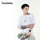 Funtime Watch Creative Trend Couple personnalisé Junior et Senior High School étudiant regarder des hommes et des femmes imperméables F9859 Snow Mountain White