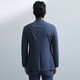 Angel Bird Wool Suit (Single Top) Business Men's Suit Textured Slim Fit Jacket KEBB241011 Blue 46A