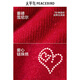 PEACEBIRD Men's Wear Glutinous Rice Velvet Casual Sweater 2025 Spring New New Year Animal Year Men's Sweater Fashion Chenille Spicy Oil Red First Batch S