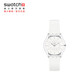 Swatch Swiss Watch Cicada Wing White 2.0 Ultra-Thin New Year Gift Fashion Quartz Watch for Men and Women SS08K102-S14