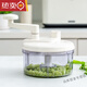 Industrial vegetable mincer, manual mincer, stuffing cutter, multifunctional household kitchen vegetable mincer, large size 1700ml