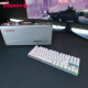CHERRY樱桃键盘 MX8.2无线键盘 三模机械键盘 蓝牙键盘 游戏键盘 办公键盘 87键盘 RGB彩光 铝合金键盘 粉色 静音红轴