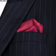 North Martin high-end national trend Chinese style carp red suit pocket square silk men's suit square scarf