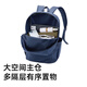 骆驼轻便双肩背包骑行背包男纯色折叠包户外运动休闲旅行登山包女 黑色，133DB02006 16L