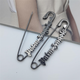 Piernas de pantalón de pared de tongru Piernas de pantalón fijo Piernas de pantalón cerrado Piernas de pantalón cerrado Long Acortado ARTIFACTO gran tamaño extra grande Bold 6231# (longitud 6.2 cm) 2 piezas