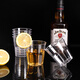 Baiji disposable cup aviation cup drinking cup beer liquor cup hard plastic tea cup octagonal cup 200ML*500 only