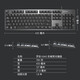 罗技（Logitech）K845有线机械键盘游戏电竞有线键盘电脑办公键盘个性定制键帽版 【下单送键帽】海洋 红轴