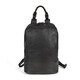 NFSN europeo y estadounidense retro retro de hombros para hombres de la mochila de la cabeza de la cabeza de la cabeza de la cabeza de vaca gran capacidad mochila de viajes casuales para hombres regalo 1392 negro+