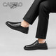 
CARTELO leather shoes men's one-legged 2024 new autumn leather men's business casual dad shoes brown-comfortable and versatile-6629 38 standard leather shoe size