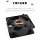 XMSJ小型轴流风机12038数控机床TV工频箱柜电焊风扇220V 15051/220V