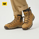 Cat Carter Martin Boots Botas de trabajo zapatos para hombres 24 botas de trabajo al aire libre multifuncionales de otoño al aire libre amarillo 42