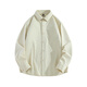Baleno shirt men's 260g heavyweight autumn men's and women's high-end inner jacket couple's casual trendy button cardigan