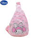
Disney Spring and Summer New Kulomi Children's Bag Casual Lightweight Chest Bag Melodi Girl Crossbody Bag Travel Variety Bag 690# Kulomi Small