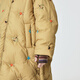 Jnby par jnby jiangnan tissu vêtements pour enfants vêtements d'hiver garçons et filles longues veste à capuche motif de broderie à capuche Enfants 1n0c13601 287 kaki jaune 120 cm