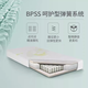 English baby cot imported beech 0-3 years old heart-opening small bed spliced variable desk children's bb bed YBCMJ01001A gray bed + cradle moon mattress S19YLA0581100