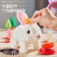
Yasni children's toys simulated animals electric pet rabbit dolls can move and call out birthday gifts for girls aged 3-6