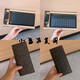 Entraîneur (entraîneur) / entraîneur portefeuille Long Bullelet de monnaie à fermeture éclair pour hommes à moitié fois à la main en cuir authentique portefeuille portefeuille noir gris noir