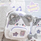 Luyi Deroo Mochila para niñas con gran capacidad linda Cat Purple Cat Schoolbag New Cartoon Small Mackpack Purple Versión mejorada [La tela de alta densidad no puede ser suave [se prefieren los órdenes y los pedidos]