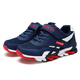 Xuantushi children's shoes for boys breathable leather children's sneakers for boys children's running shoes for non-slip students small, medium and big children 689 deep blue net size 31