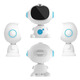 Máquina de educación infantil infantil para niños Iluminación de 3 a 6 años Protección inteligente para oculares Multifuncionales AI Voice Interactive Learning Robot con pantalla A3 Robot pequeño con pantalla