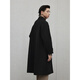 GXG men's fashion long wool coat black 175/L