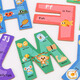 Cindybaby Kinder großer Blocknummer-Buchstaben Puzzle 1-2-3 Wochen 4-jähriges Baby früh Bildung Aufklärung Fortgeschrittenes Puzzlespielzeugnummer + Buchstabe Puzzle Set Set