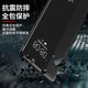 千绘壳 适用 Redmi 红米note14手机壳商务风翻盖式男士透明女款镜头全包硅胶防摔皮套 【黑色】-贈膜 红米note14 pro