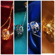 Harry Potter Periférico Cuatro academia de magia Collar de perlas de transporte Película de anime Collar de regalo de regalo de regalo B844 Ravenclaw
