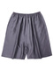 
Jagroythan Silk Shorts Silk Pajamas Men's Summer Loose Beach Pants Pure Five-point Casual Home Women's Large Size Pants 13576 Double Crepe 115-165 Jin [Jin equals 0.5 kg] All size