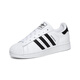 Adidas clover white shoes black label shell toe classic men's and women's sneakers JQ4098