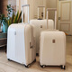 Mospoke Light Luxury Marque authentique sac en cuir sacs pour femmes avec une grande capacité peut s'asseoir sur chariot