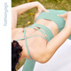 Van Sheng Yoga NUEVA FITOSA Running Sports Lingerie con almohadilla de cofre Copa cruzada Cross Cross Yoga Lingerie FC15124 [una taza] mousse verde l