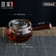Yaji heat-resistant glass teapot, side-handled teapot, high-temperature-resistant teapot, Kung Fu tea set