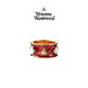 Vivienne Westwood Queen Mother West Authentic Wide Version Saturn Ring Queen Mother King Ring Red S