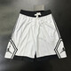 AEROGAMI-Nike新款Air飞人夏季AJ美式DRI FIT透气运动篮球速干短裤五分裤C 耐克1371白/灰 耐克L