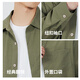 MINISO (MINISO) chemise à manches longues pour hommes 2025 Nouvelle Silk Ice Shirt Spring lâche et haut haut blanc xl 2025
