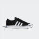 
adidas NIZZA casual retro basketball canvas shoes men and women adidas official Clover CQ2332 No. 1 black/white 43