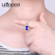 Lirokini Necklace Women's Tanzanite Blue Gemstone Pendant High-end Jewelry Valentine's Day Birthday Gift for Wife and Girlfriend 1.4 Carat Brand Gift Box