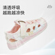 Tylanis Summer Sandals para niños a prueba de pateas zapatos para niños para bebés con zapatos de suela suave para blanco/rosa tamaño 21