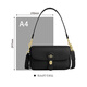 蔻驰（COACH）【官方授权店】Hadley25单肩斜挎手提腋下包送女友礼物CY683IMBLK 黑色