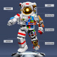 LE High Dificultad enormes regalos de cumpleaños para el juguete para niños Bloques de construcción aeroespaciales chinos niños y niñas ensamblan modelos adornos Astronaut 830+ partículas 6-10-12-15 años 61 regalos del día del niño
