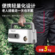 德力西抽水泵浇菜神器浇水机充电式农用菜地灌溉家用户外浇地神器 可接电瓶698AF四涡轮大流量20米