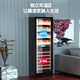 Curtis air-cooled new four-season constant temperature red wine cabinet household air-cooled box ice tea red wine storage cabinet compressor lockable wine cabinet red wine storage refrigerator 1.8 meters high dual-temperature red wine tea style + with door lock + depth 480 + height 1800