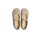 Libellule rouge leap mère single chaussures single 25 printemps femme respirant creux bouche rond des chaussures plates wtb15145 jaune 37