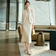 EP Yaying High-классная серия шелковая шелк v-образец V-образный жилет Sling Sweater 2025 Summer New Model 9905A Black S